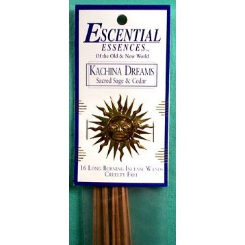 Kachina Dreams Sage & Cedar Incense Sticks, 16 Pack