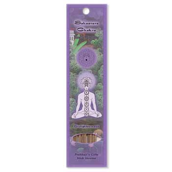 Sahasrara Chakra incense stick 10 pack