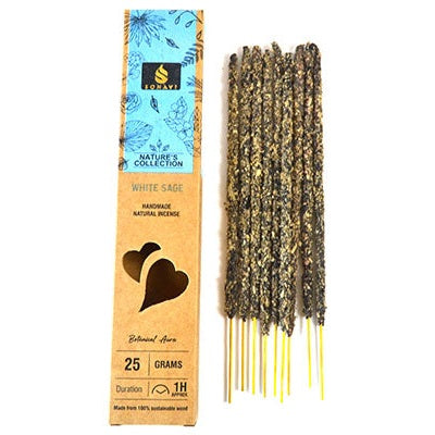 White Sage Incense Sticks, 25g