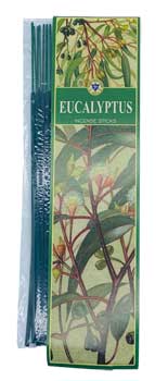 20 Eucalyptus incense sticks pure vibrations