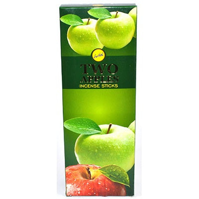 Two Apples Incense Sticks, Set of 6