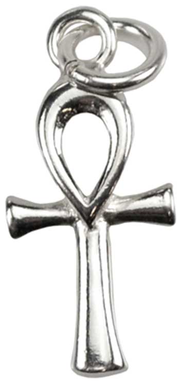 Ankh sterling silver 1/2" x 5/8"