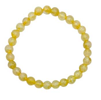 6mm Citrine bracelet