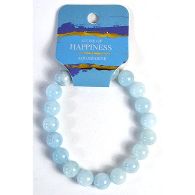 Aquamarine Bracelet, 8mm