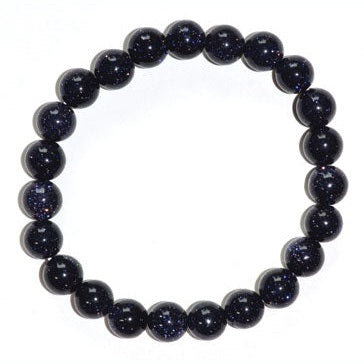 8mm Blue Goldstone bracelet