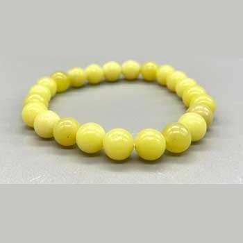 8mm Butter Jade bracelet