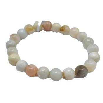 8mm Moonstone, Multi bracelet