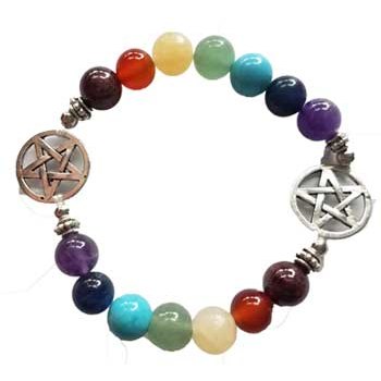 8mm Chakra & Pentagrams