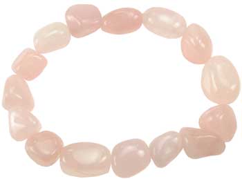 Rose Quartz gemstone bracelet