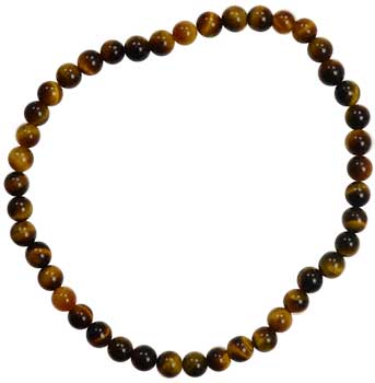 4mm Tiger Eye stretch bracelet