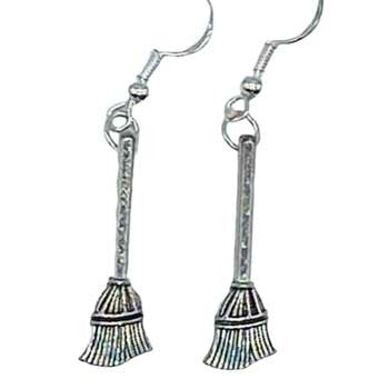 Witches Broom earrings
