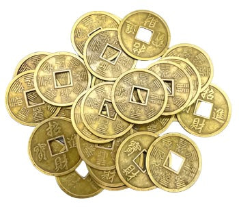 (set of 25) 43mm I Ching coin