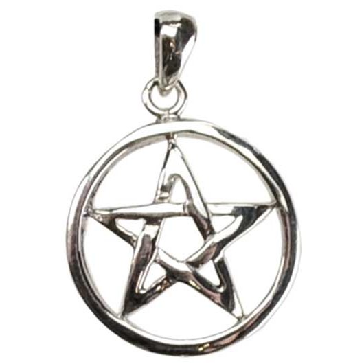 3/4" Pentagram sterling