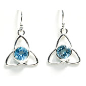 Blue Topaz earrings