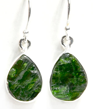 Chrome Diopside earrings