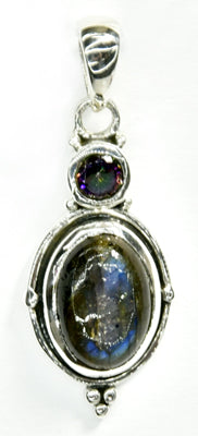 Labradorite pendant