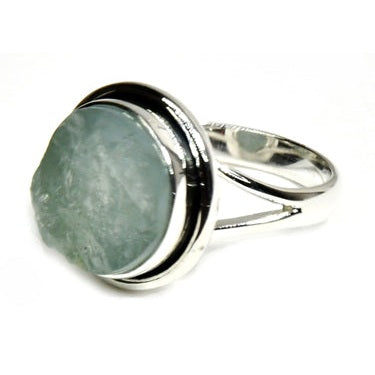 size 7 Aquamarine ring