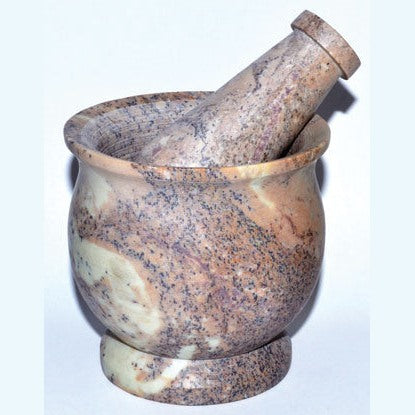 Soapstone 3" x 3" Mortar & Pestle