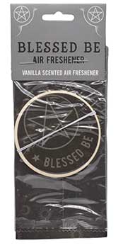 (set of 6) Blessed Be air freshener