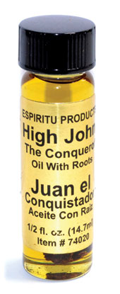 High John the Conqueror oil with root 4 dram