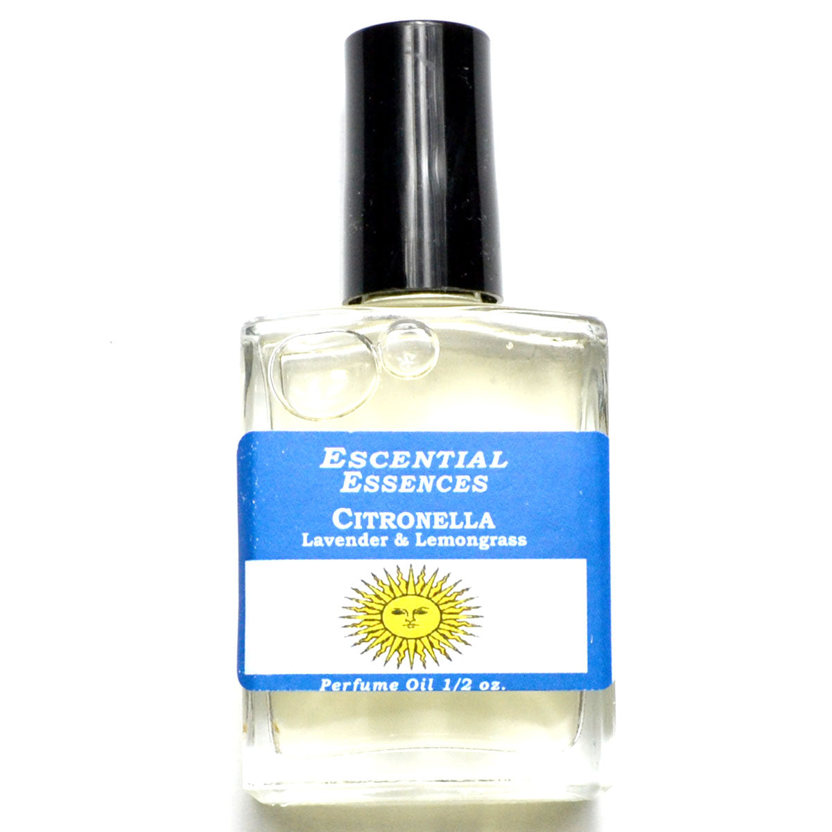 Citronella, Lavender & Lemongrass Perfume Oil by Escential Essences, 1/2oz