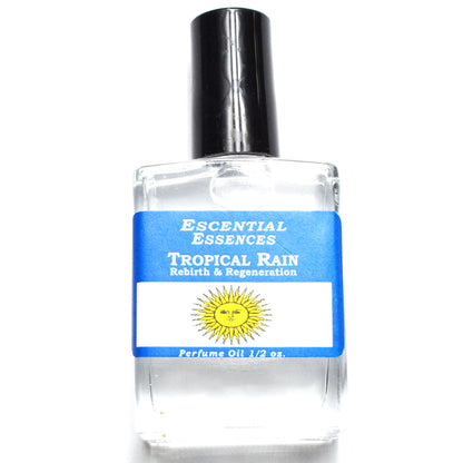 Tropical Rain Perfume Oil by Escential Essences, 1/2 oz