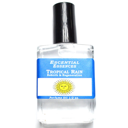 Tropical Rain Perfume Oil by Escential Essences, 1/2 oz