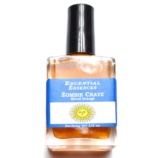 Blood Orange Zombie Crayz Limited Edition Perfume Oil by Escential Essences, 1/2 oz