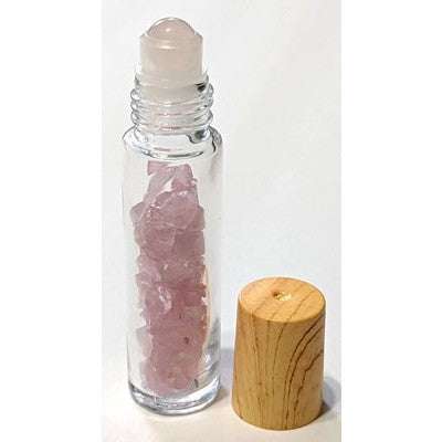 Rose Quartz Roller Bottle, 10ml