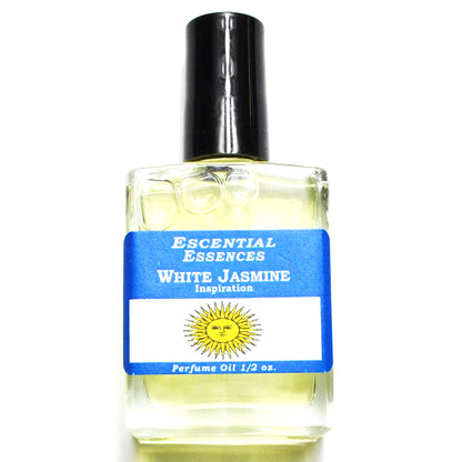 White Jasmine Perfume Oil by Escential Essences, 1/2oz