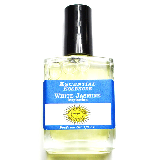 White Jasmine Perfume Oil by Escential Essences, 1/2oz