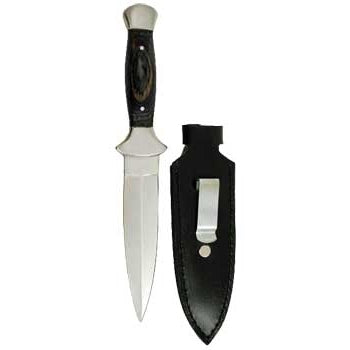 Black Faux Wooden Handled athame 9"