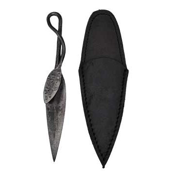 Leaf Forged athame