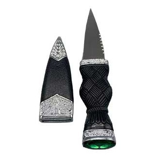 7 1/4" Green Scottish Dirk