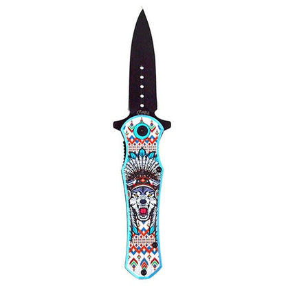 Switchblade Wolf Athame, 4 3/4"