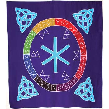 Rune Mother altar cloth or scarve 36" x 36"