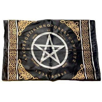 24"x24" Pentagram Pendulum/ Ouija altar cloth