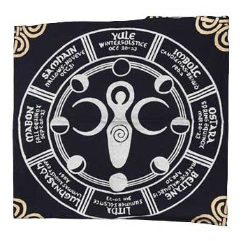 24"x24" Earth Goddess altar cloth