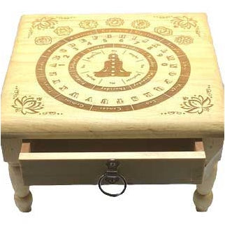 12x 12" Pendulum altar table