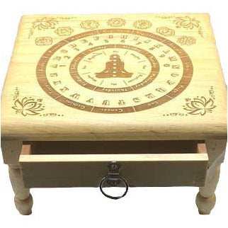 12x 12" Pendulum altar table