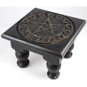 6"x6" Pentagram altar table