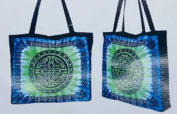 15.7" x 17.7" Celtic Knot tote bag