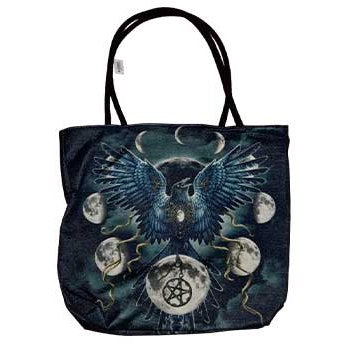 17" x 17" Sinister Crow tote bag