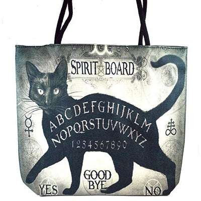 Cat Spirit Board Tote Bag, 17 inches x 17 inches