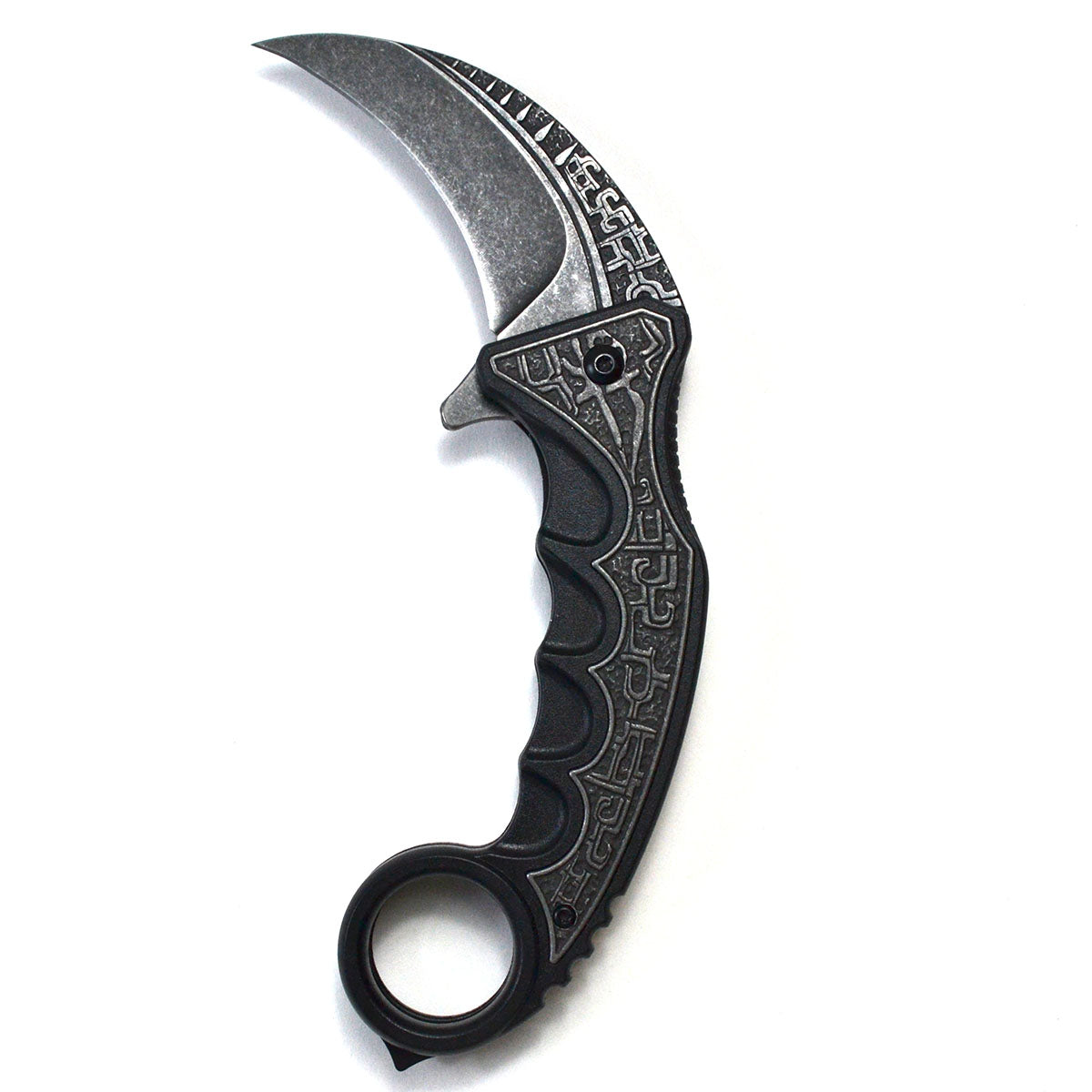 Folding Boline Pruning Blade, Black, 7"
