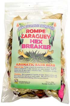 1 1/4oz Hex Breaker (Rompe Zaraguey) aromatic bath herb