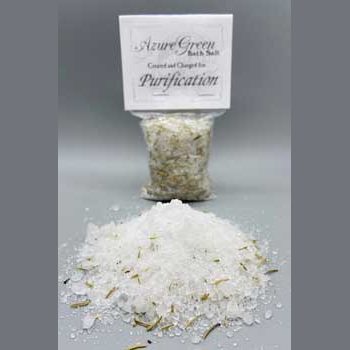 Purification Bath Salts for aromatherapy and stress relief.