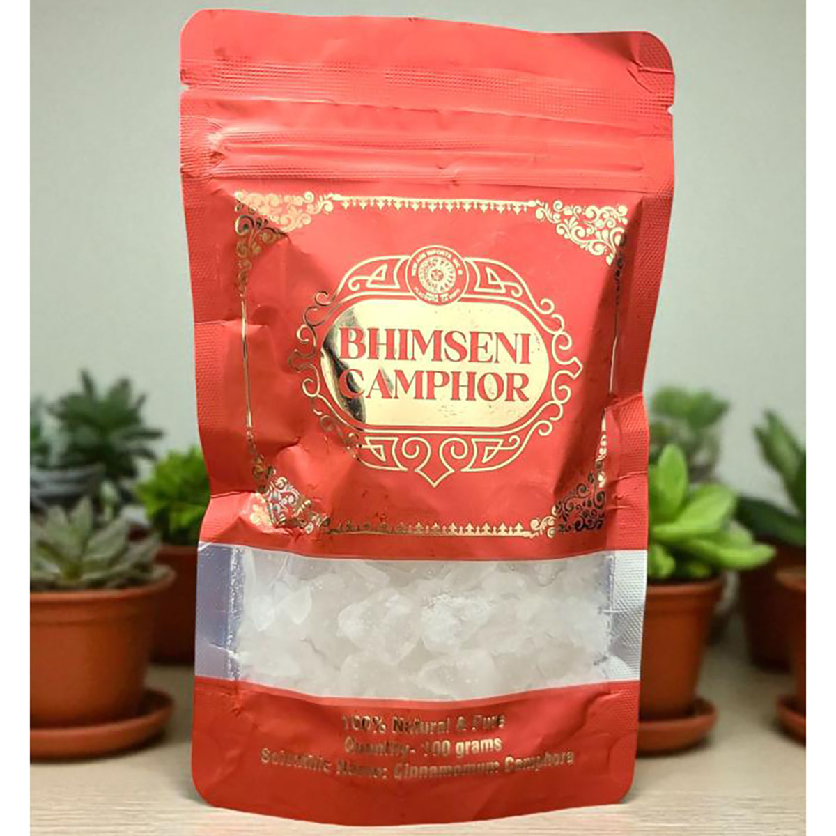 Bhismeni Camphor, 100% Natural & Pure, 100gm