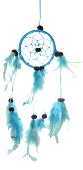 2 1/2" Turquoise dream catcher