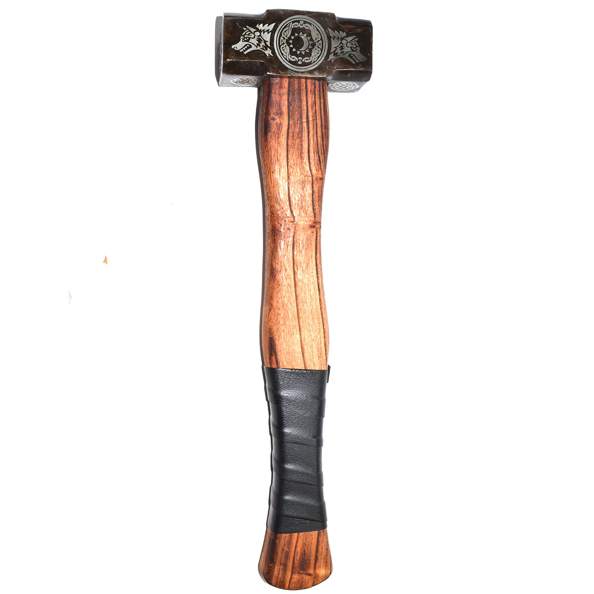 Damascus Steel Viking Hammer